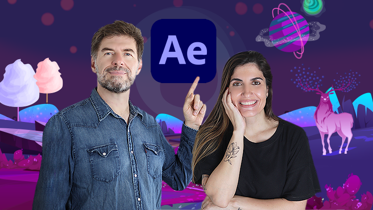 Capa do curso After Effects: composição e VFX