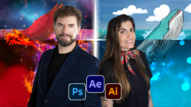 Capa do curso Motion Graphics com After Effects